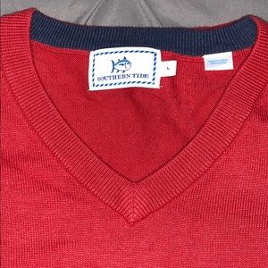 Southern Tide V-Neck Sweater